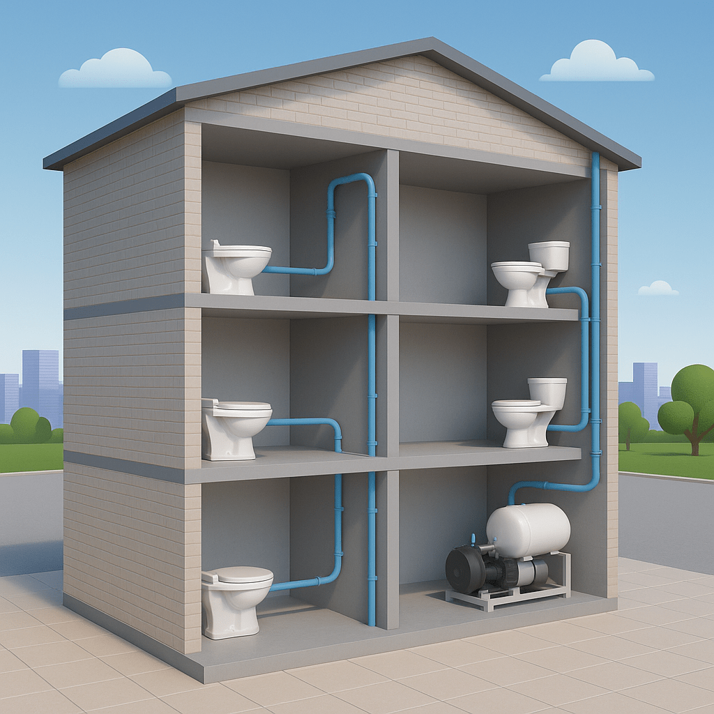 Indoor Vacuum Wastewater Solutions